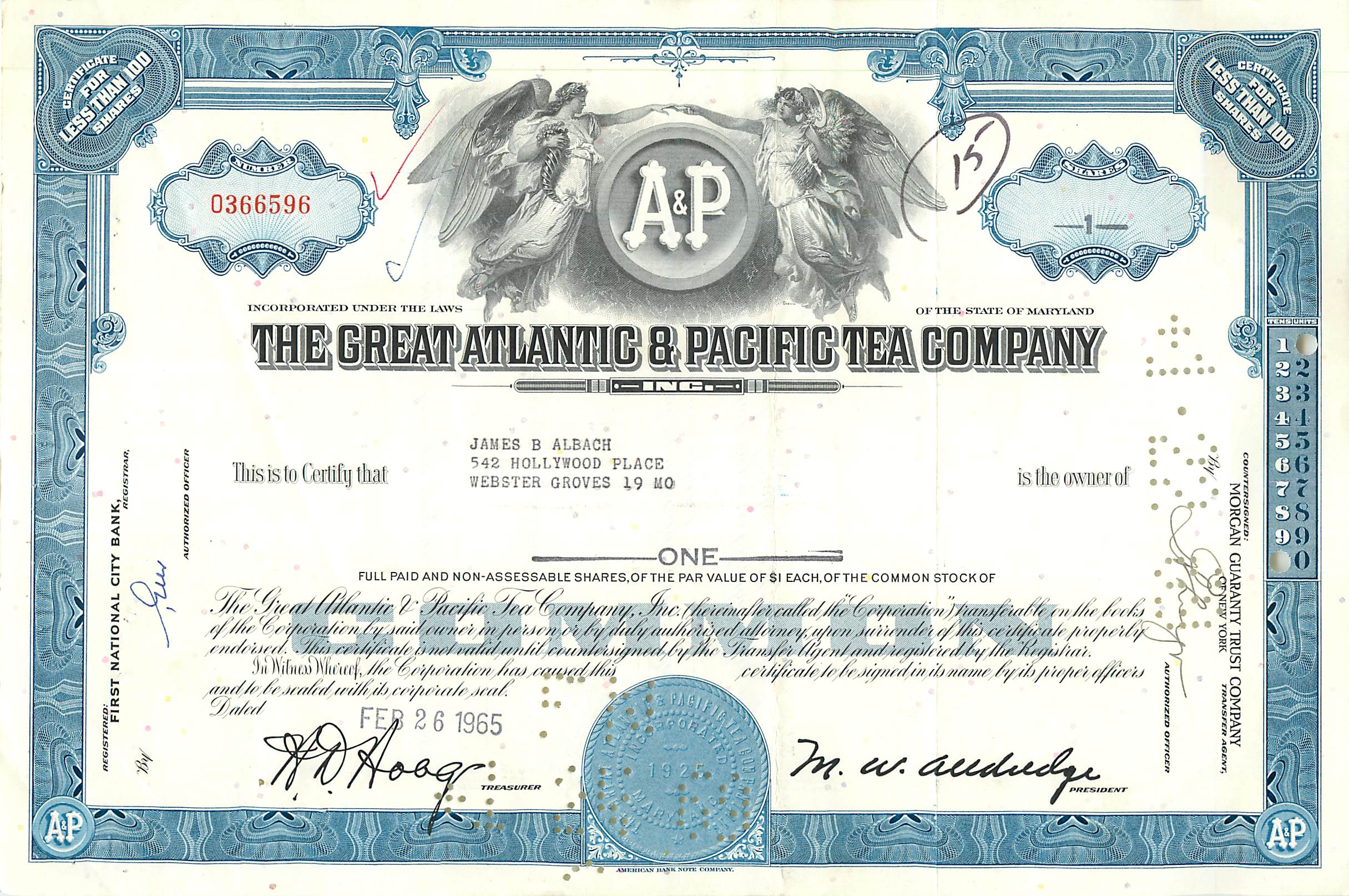 Coupon Share Action The Great Atlantic & Pacific Tea Company Ange Angel Femme
