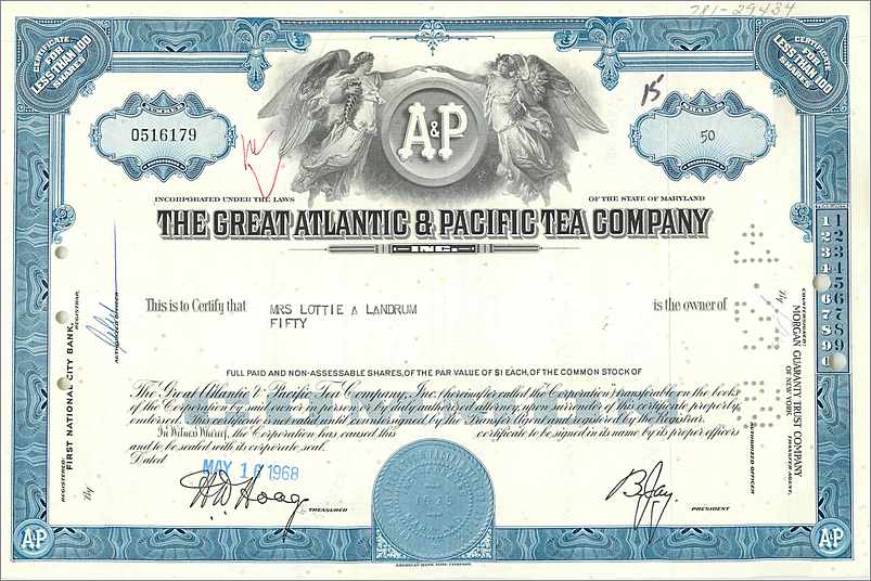 Coupon Share Action The Great Atlantic & Pacific Tea Company Ange Angel Femme