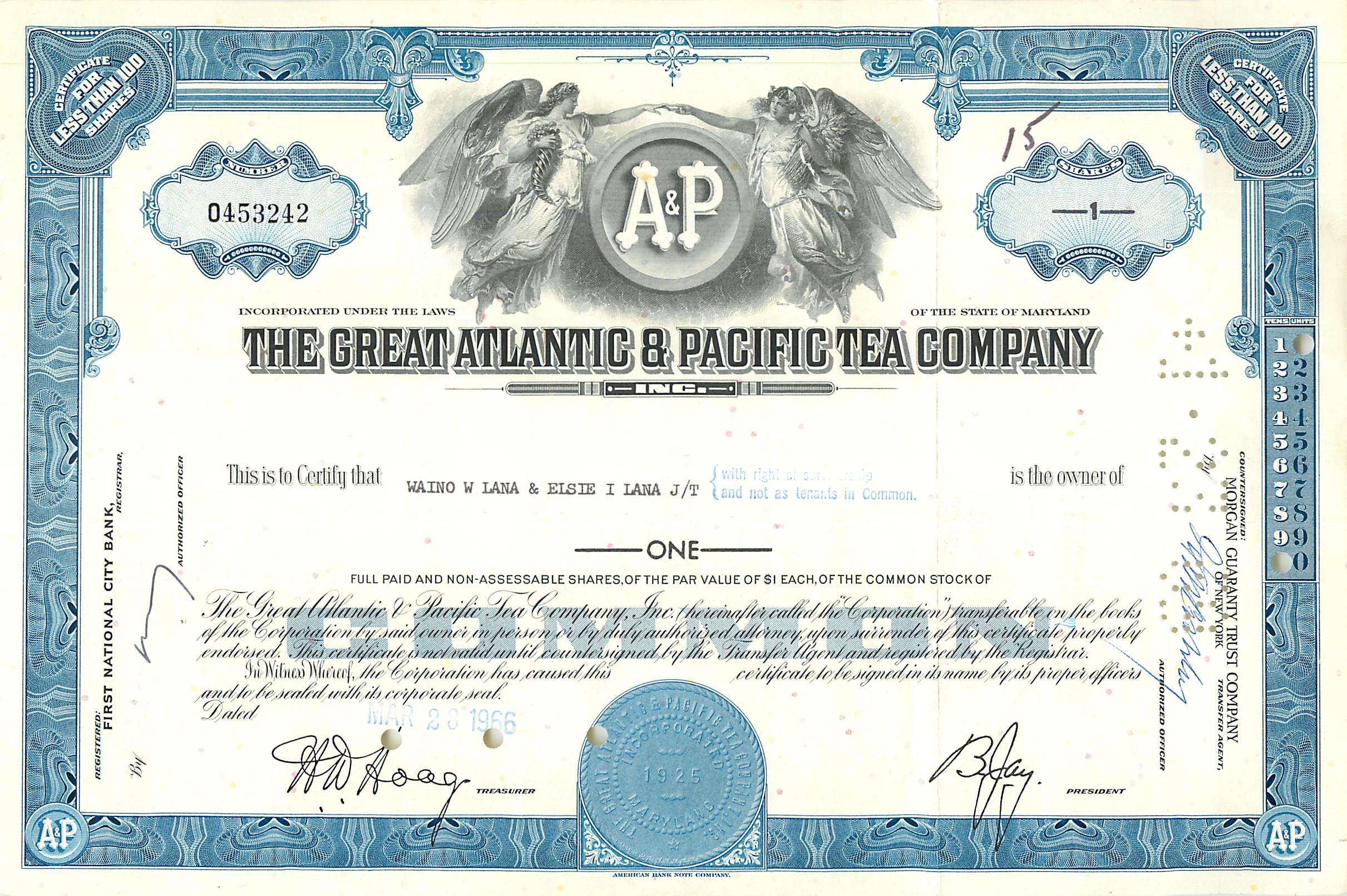 Coupon Share Action The Great Atlantic & Pacific Tea Company Ange Angel Femme