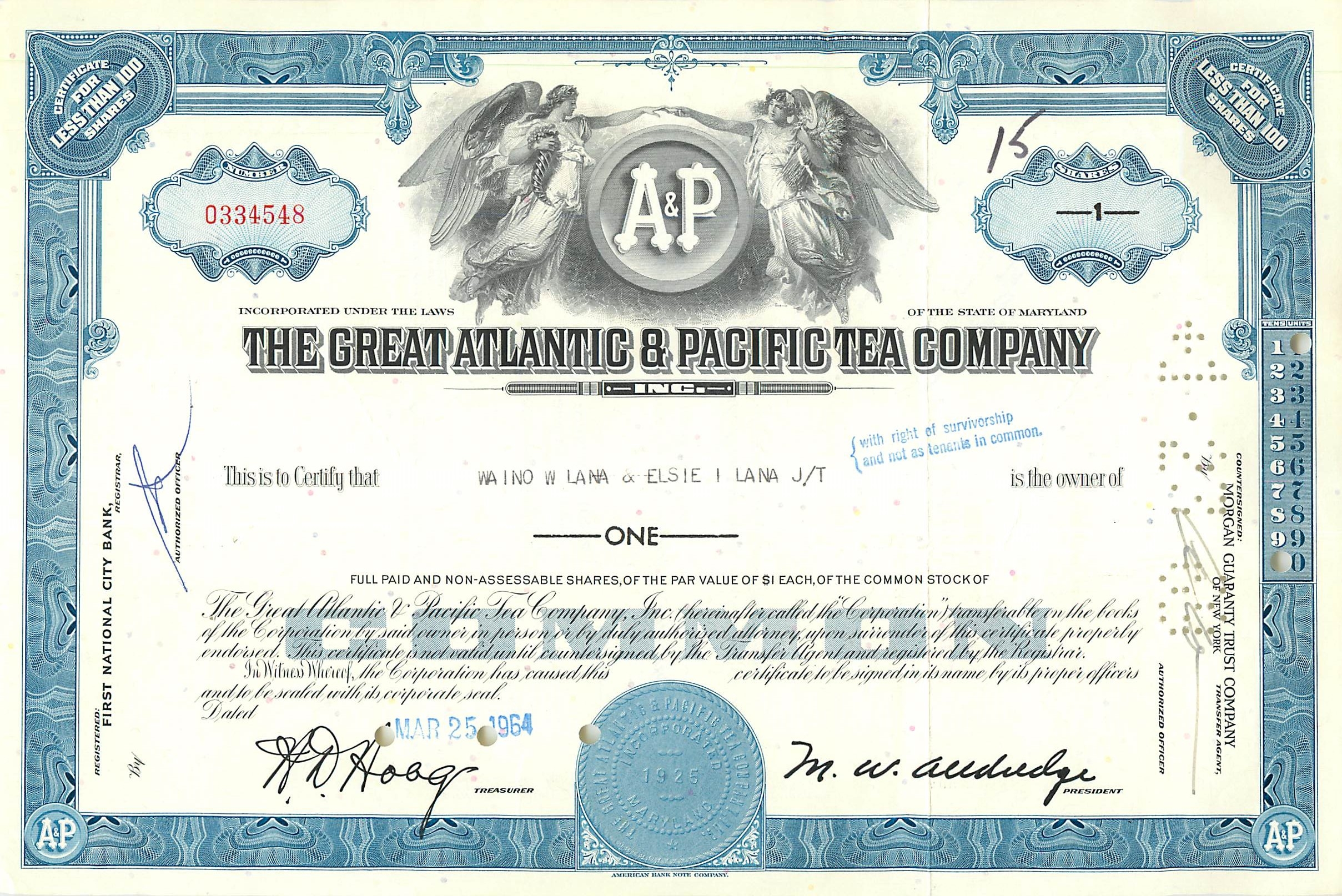 Coupon Share Action The Great Atlantic & Pacific Tea Company Ange Angel Femme