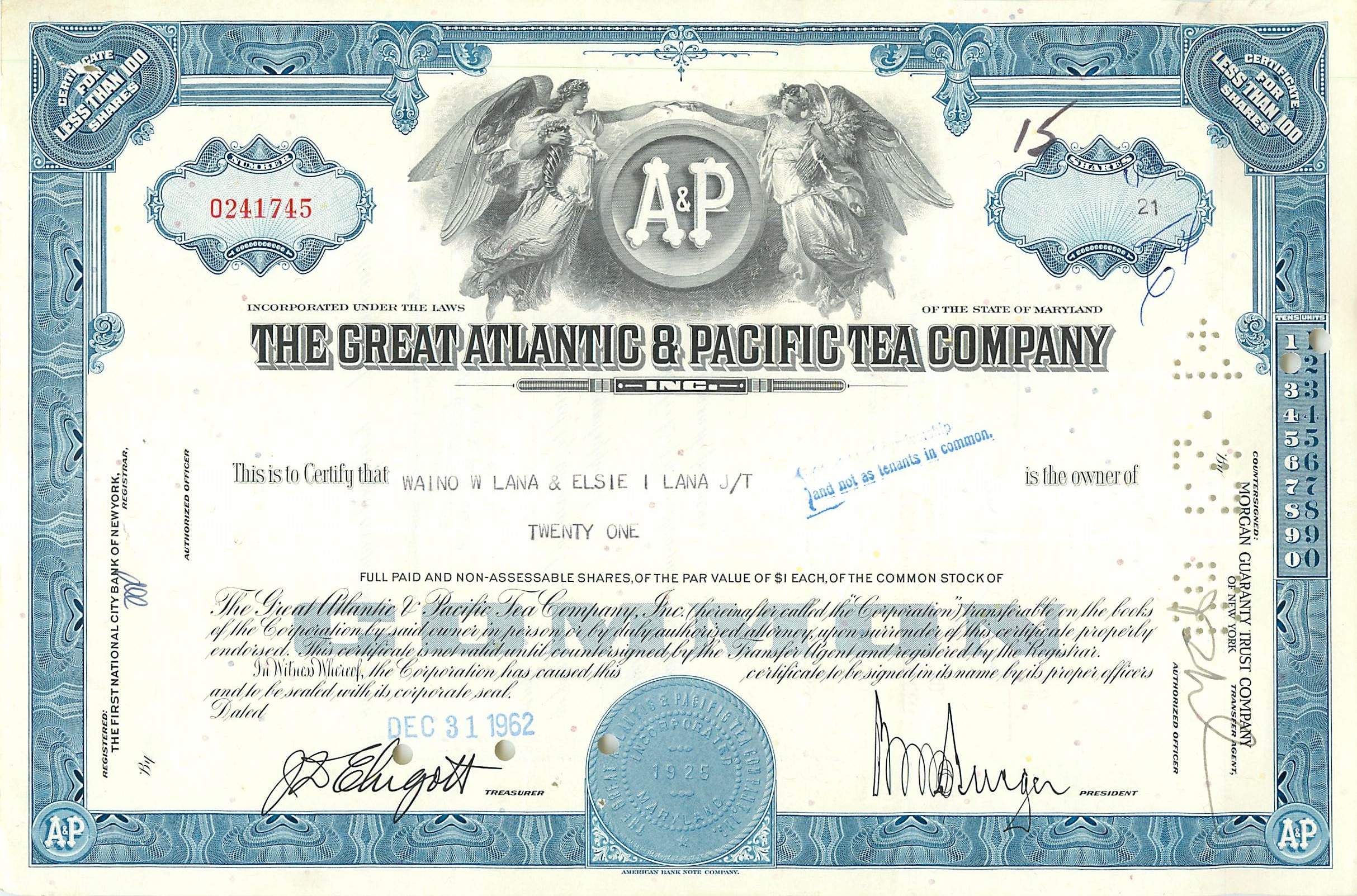 Coupon Share Action The Great Atlantic & Pacific Tea Company Ange Angel Femme