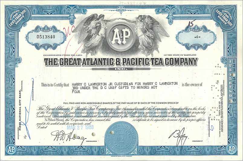 Coupon Share Action The Great Atlantic & Pacific Tea Company Ange Angel Femme
