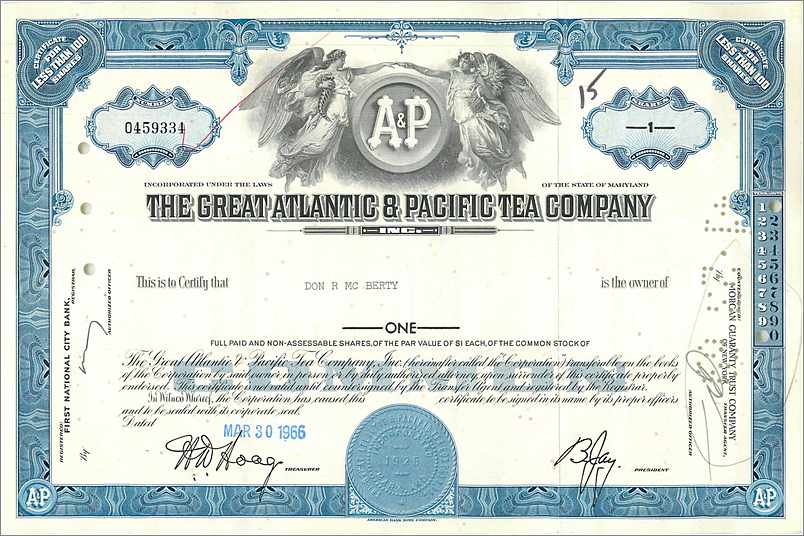 Coupon Share Action The Great Atlantic & Pacific Tea Company Ange Angel Femme