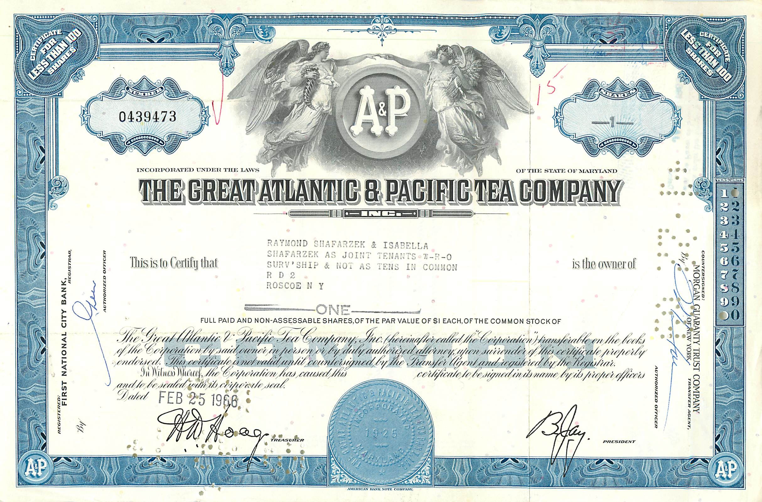 Coupon Share Action The Great Atlantic & Pacific Tea Company Ange Angel Femme