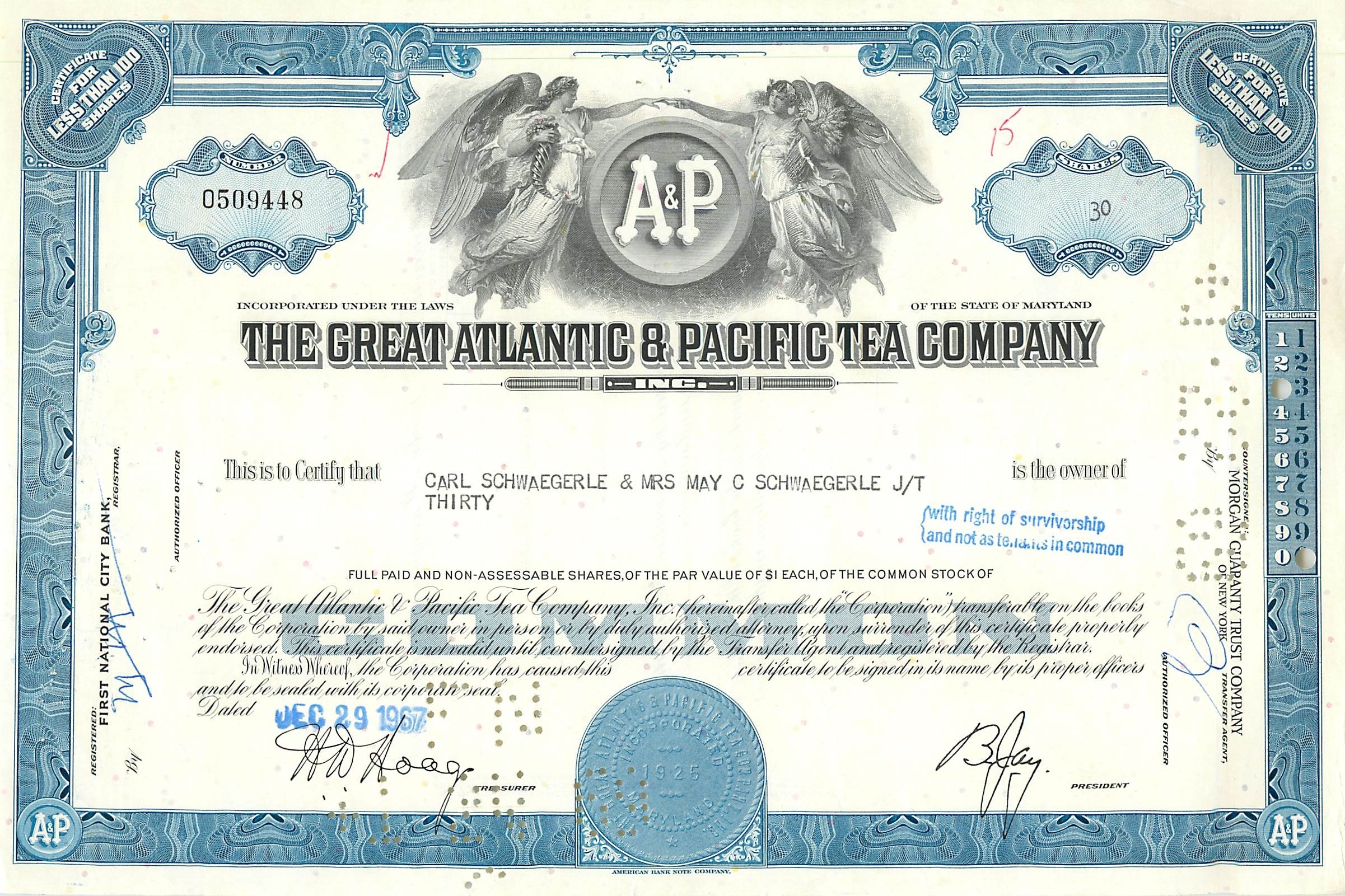 Coupon Share Action The Great Atlantic & Pacific Tea Company Ange Angel Femme