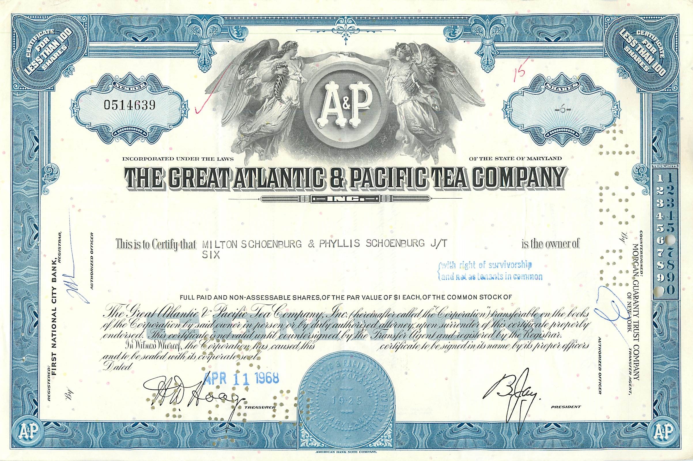 Coupon Share Action The Great Atlantic & Pacific Tea Company Ange Angel Femme