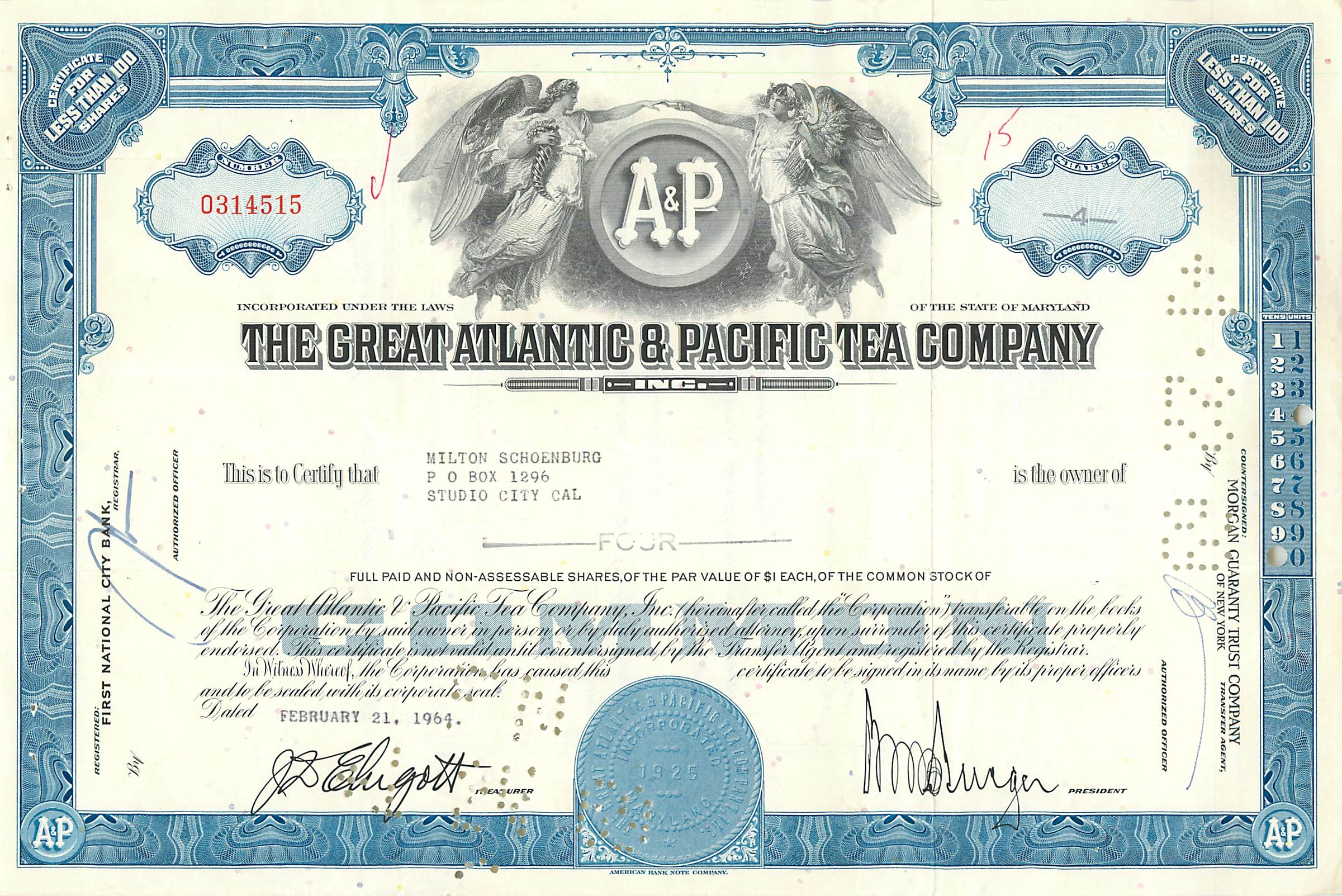 Coupon Share Action The Great Atlantic & Pacific Tea Company Ange Angel Femme