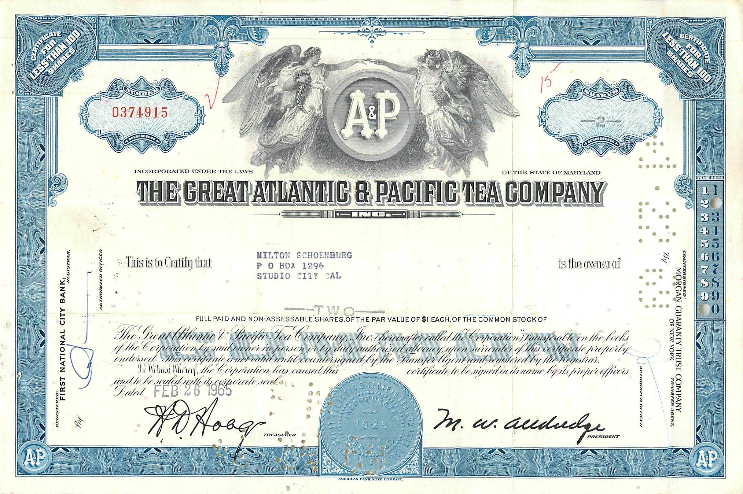 Coupon Share Action The Great Atlantic & Pacific Tea Company Ange Angel Femme