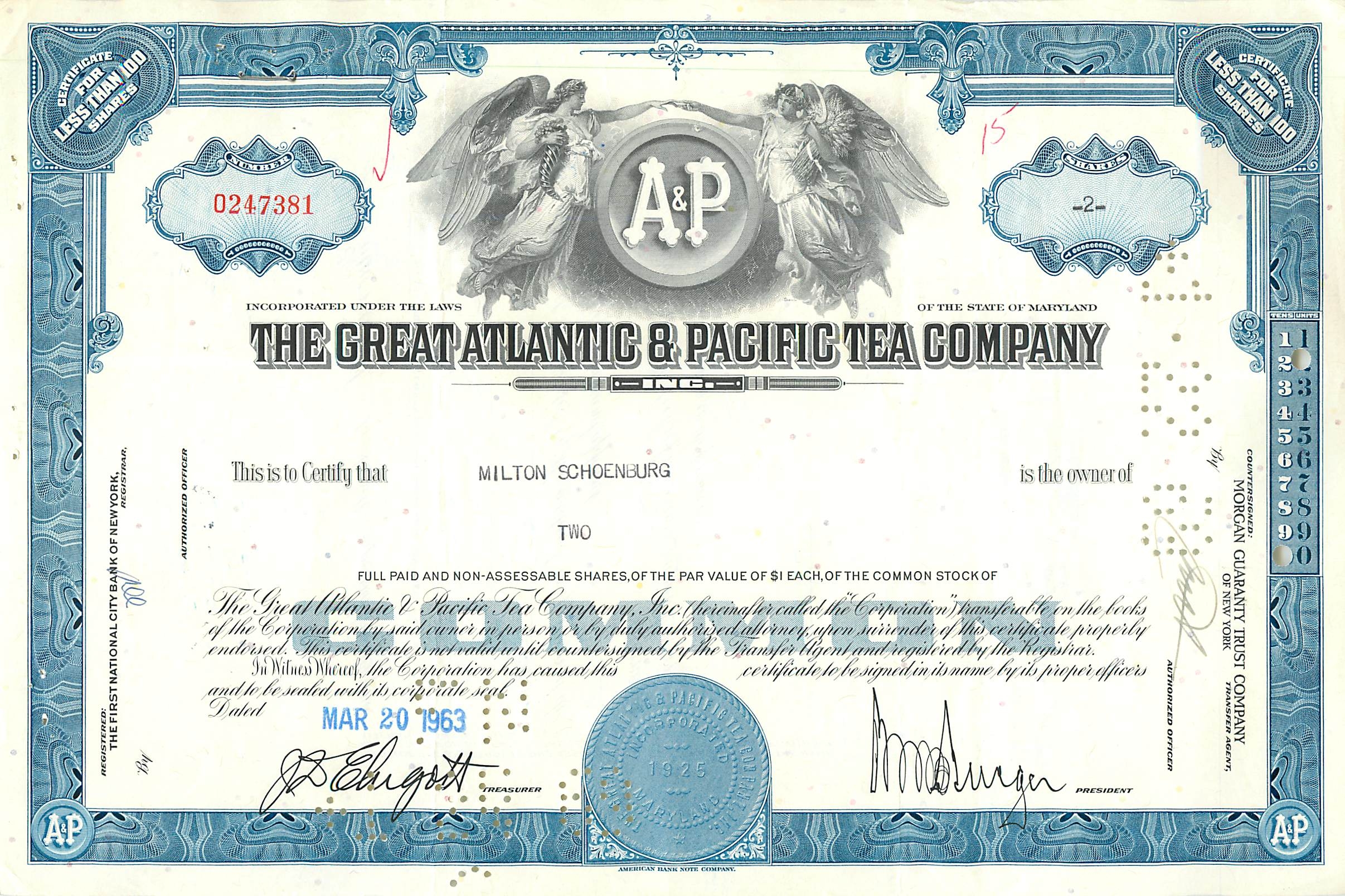Coupon Share Action The Great Atlantic & Pacific Tea Company Ange Angel Femme