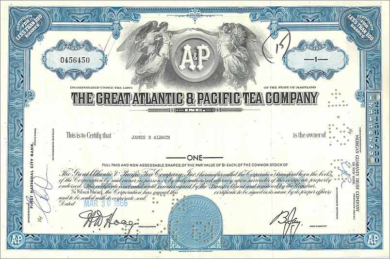 Coupon Share Action The Great Atlantic & Pacific Tea Company Ange Angel Femme