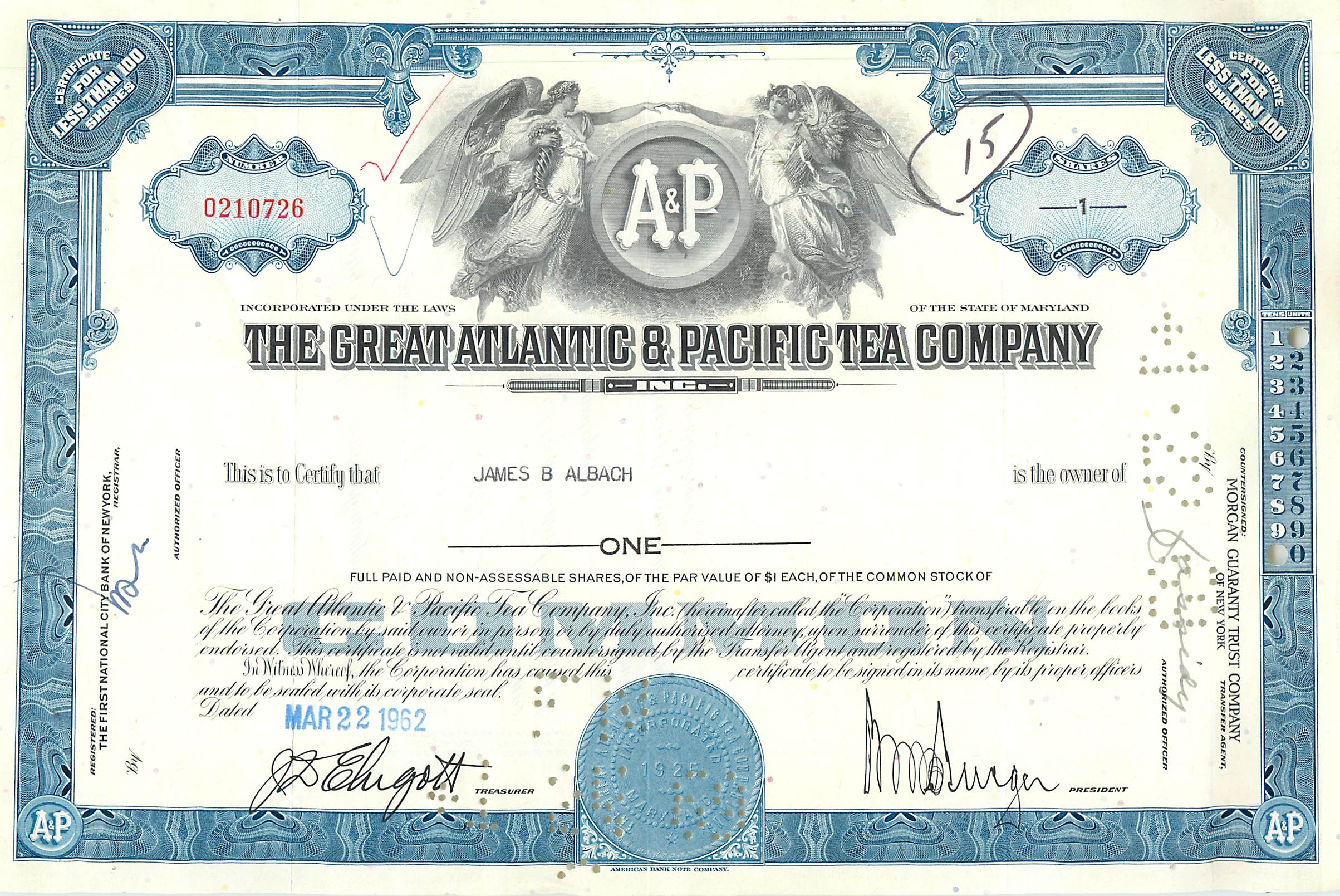 Coupon Share Action The Great Atlantic & Pacific Tea Company Ange Angel Femme