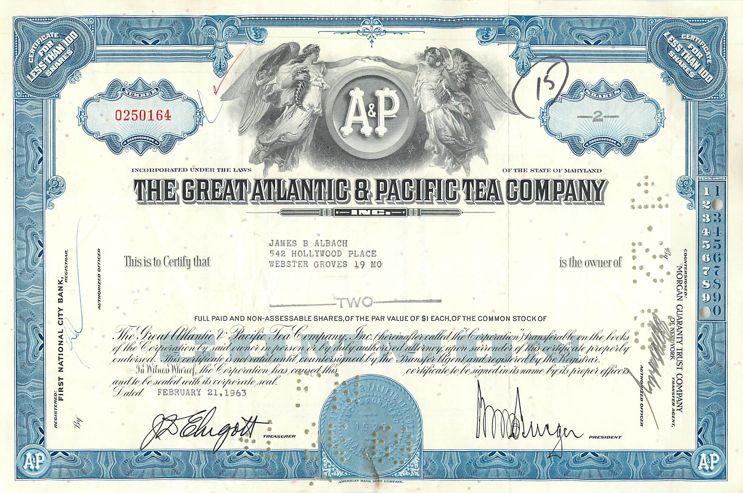Coupon Share Action The Great Atlantic & Pacific Tea Company Ange Angel Femme