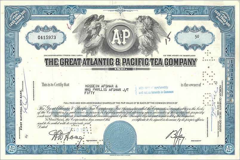 Coupon Share Action The Great Atlantic & Pacific Tea Company Ange Angel Femme