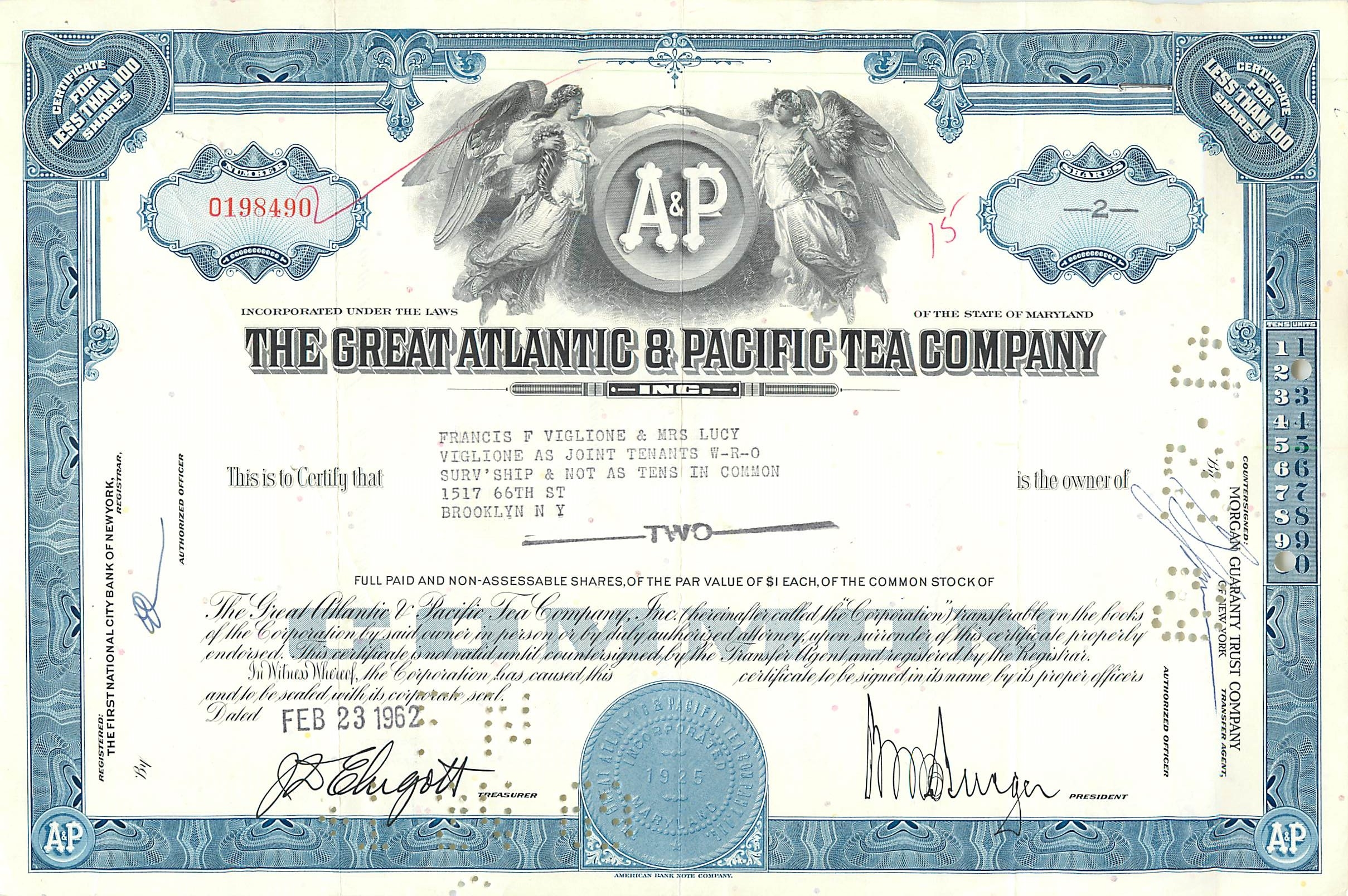 Coupon Share Action The Great Atlantic & Pacific Tea Company Ange Angel Femme