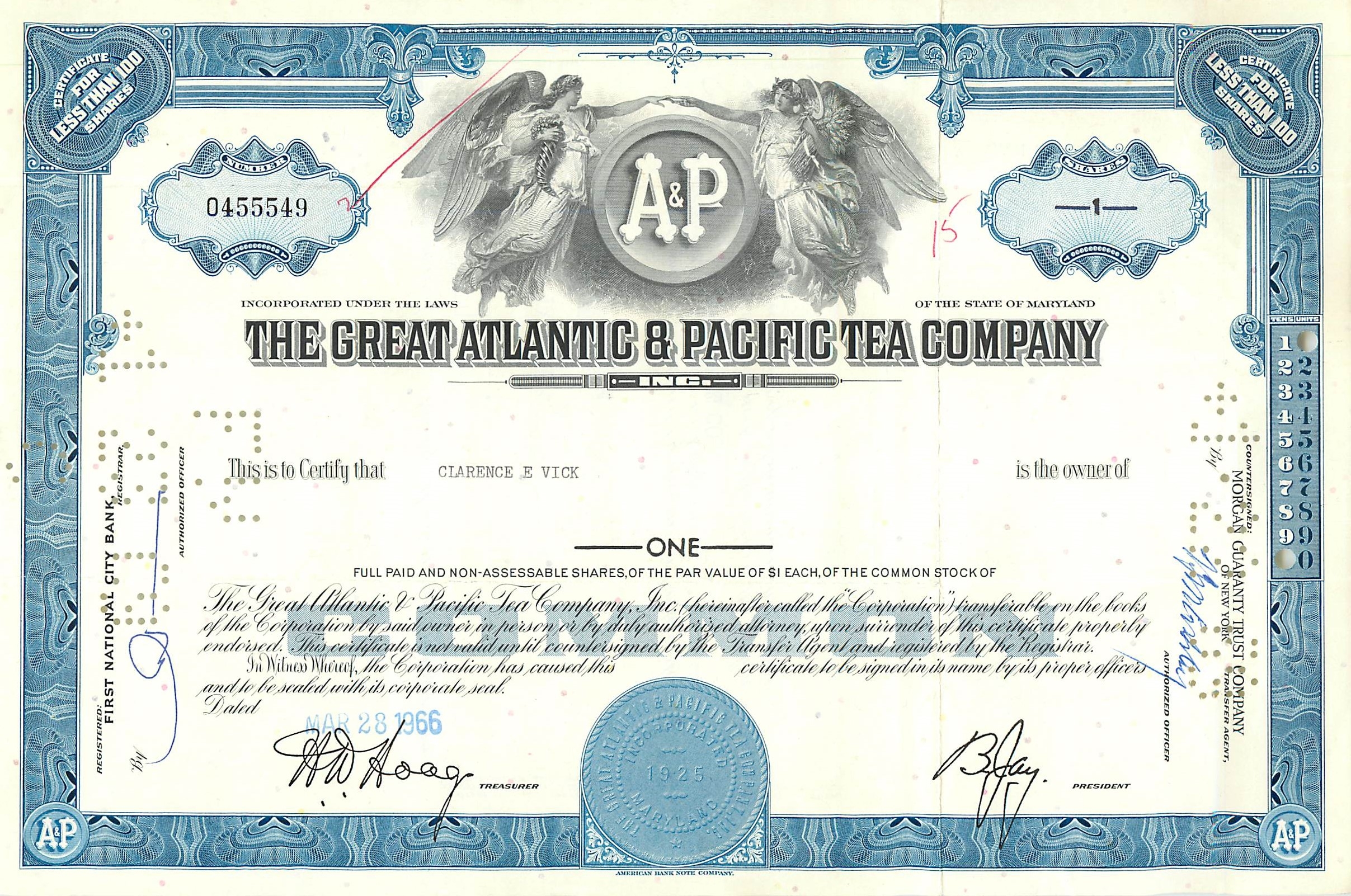 Coupon Share Action The Great Atlantic & Pacific Tea Company Ange Angel Femme