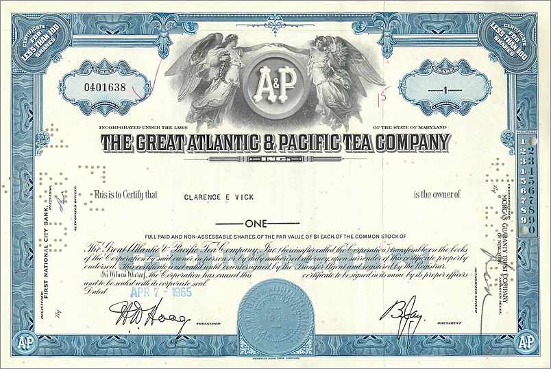 Coupon Share Action The Great Atlantic & Pacific Tea Company Ange Angel Femme