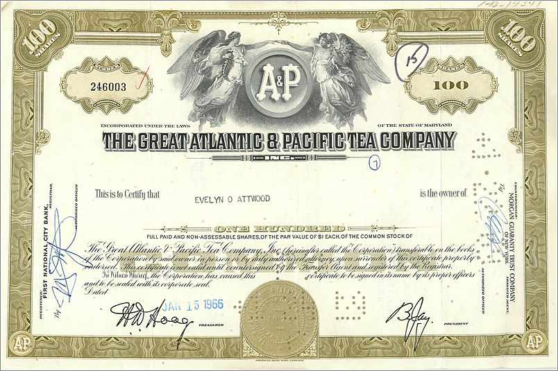 Coupon Share Action The Great Atlantic & Pacific Tea Company Ange Angel Femme