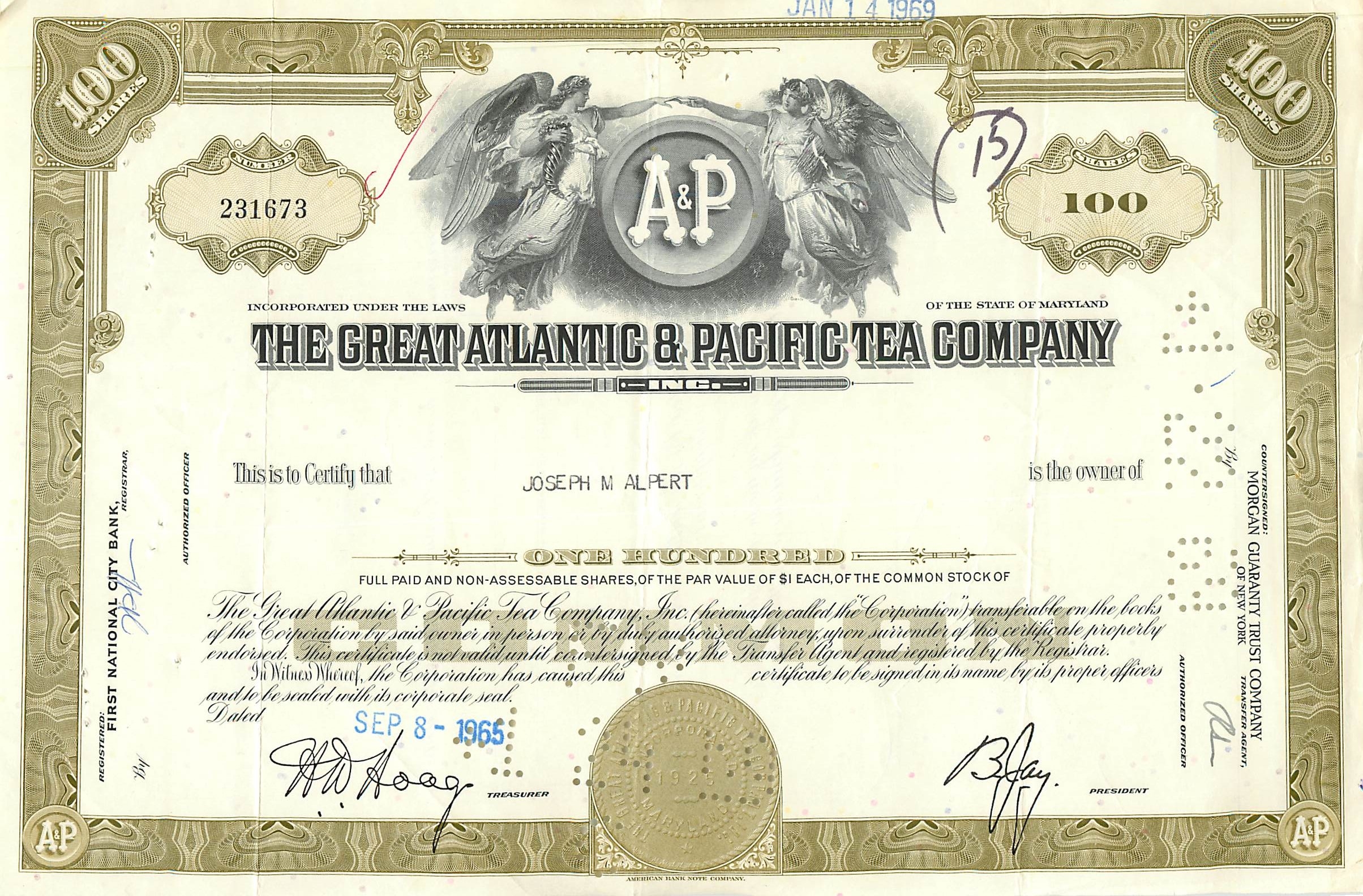 Coupon Share Action The Great Atlantic & Pacific Tea Company Ange Angel Femme