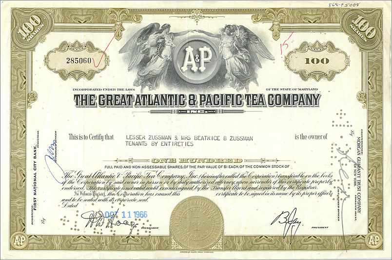 Coupon Share Action The Great Atlantic & Pacific Tea Company Ange Angel Femme