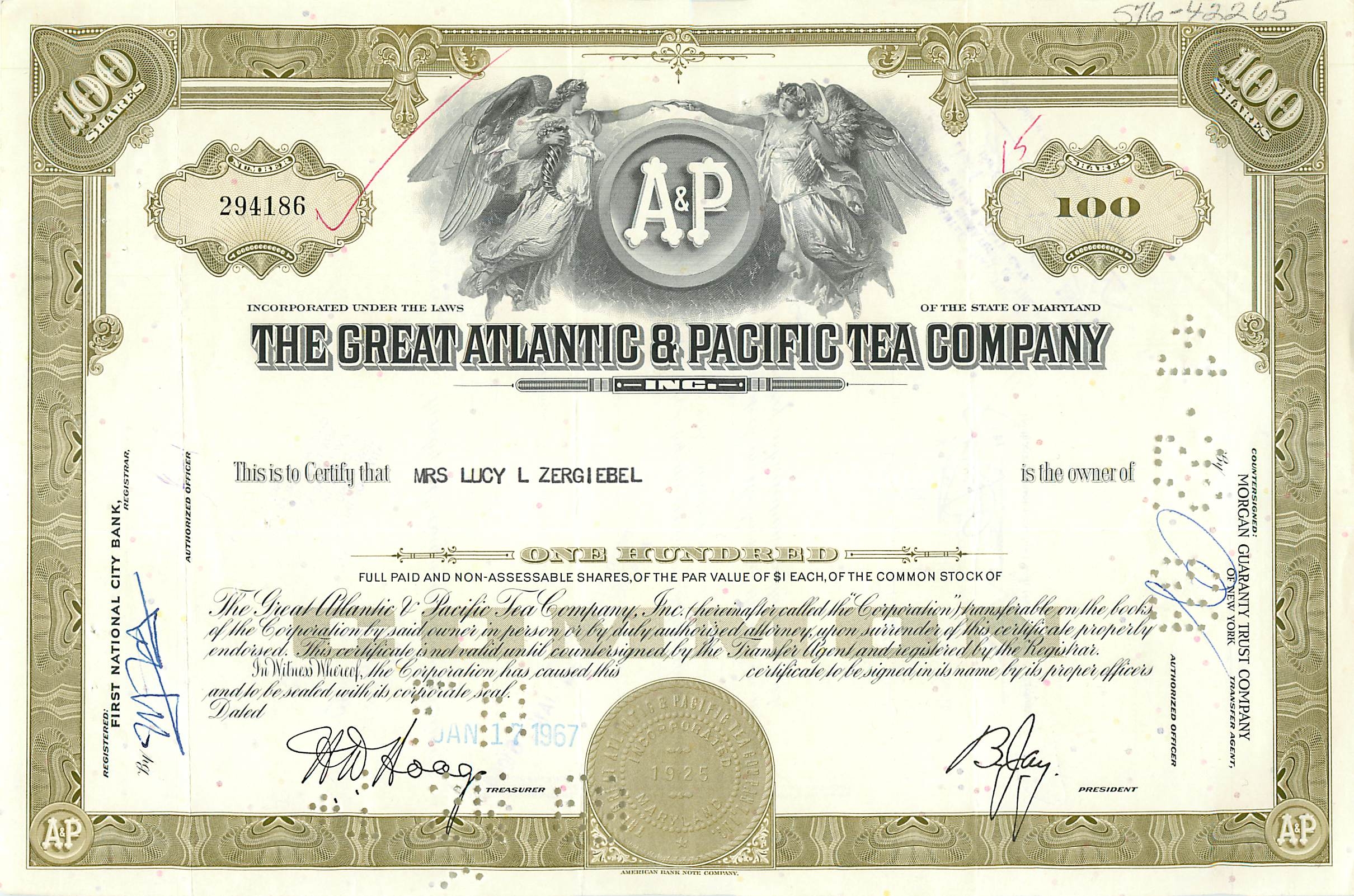Coupon Share Action The Great Atlantic & Pacific Tea Company Ange Angel Femme