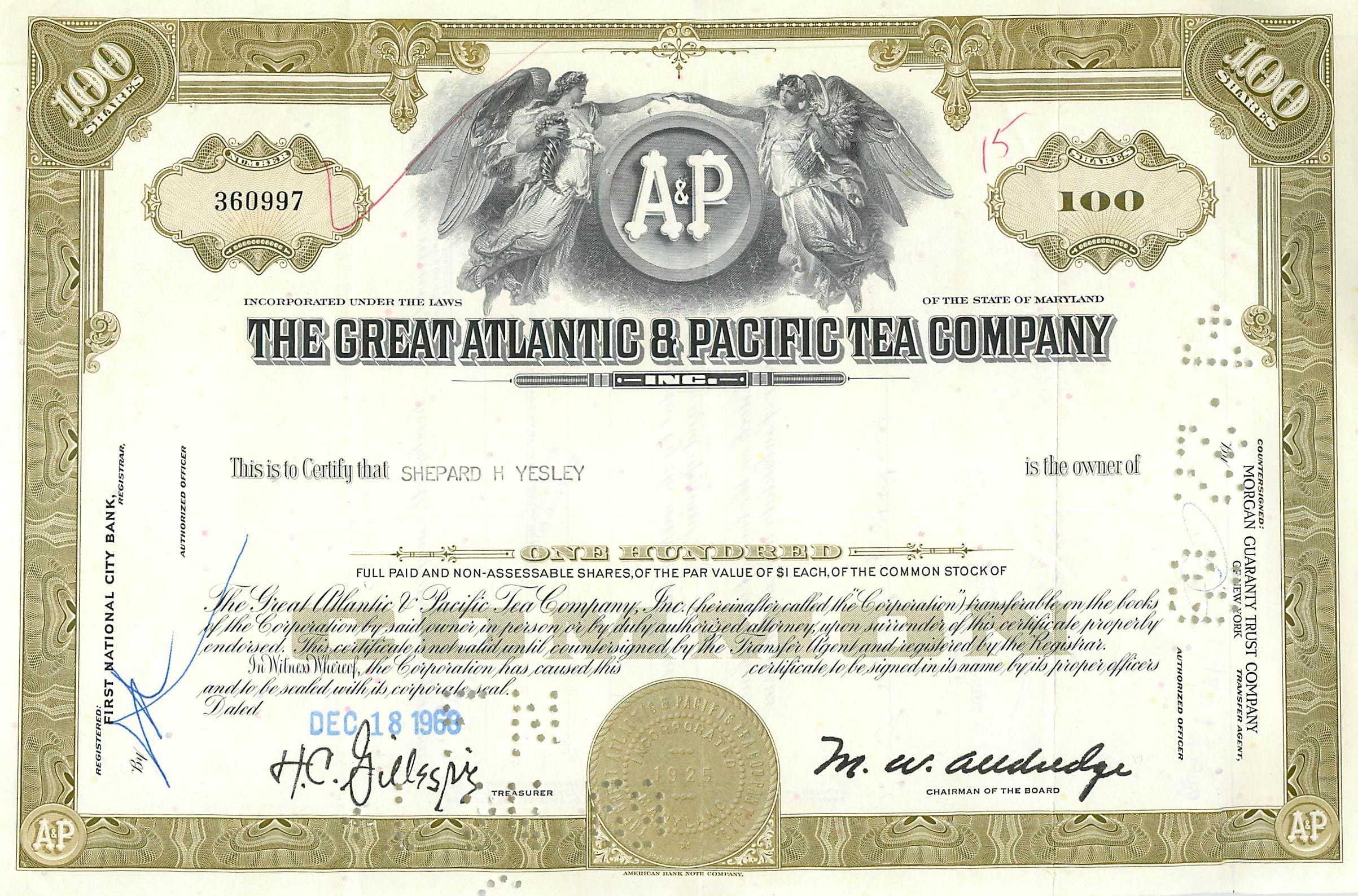 Coupon Share Action The Great Atlantic & Pacific Tea Company Ange Angel Femme