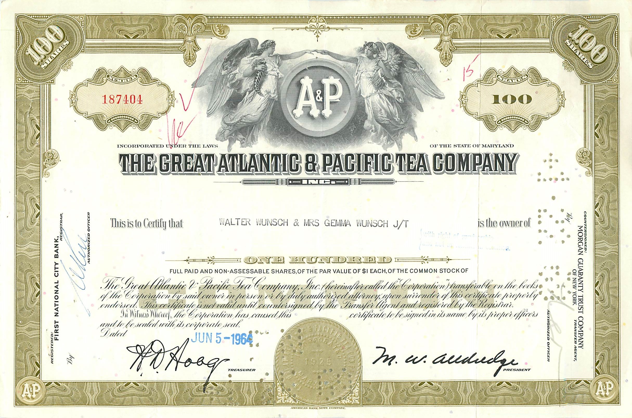 Coupon Share Action The Great Atlantic & Pacific Tea Company Ange Angel Femme