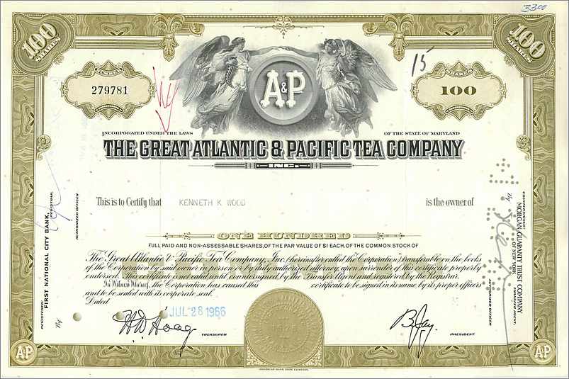 Coupon Share Action The Great Atlantic & Pacific Tea Company Ange Angel Femme