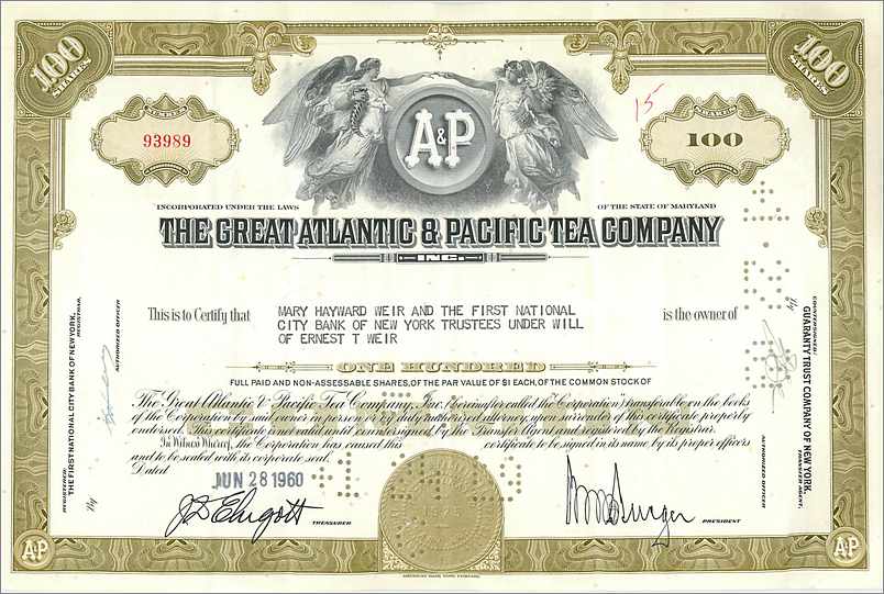 Coupon Share Action The Great Atlantic & Pacific Tea Company Ange Angel Femme