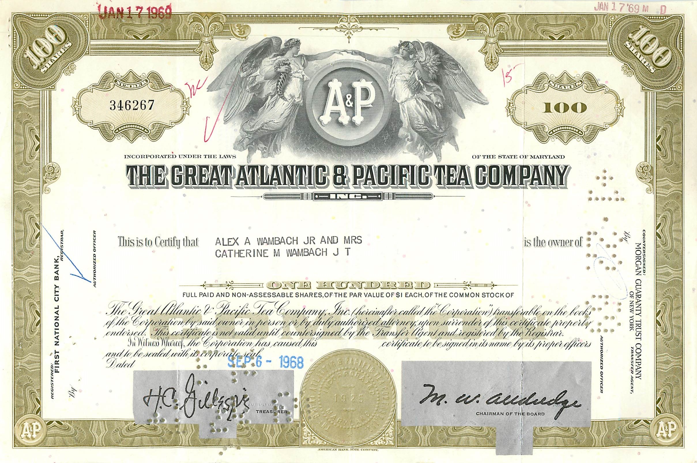 Coupon Share Action The Great Atlantic & Pacific Tea Company Ange Angel Femme