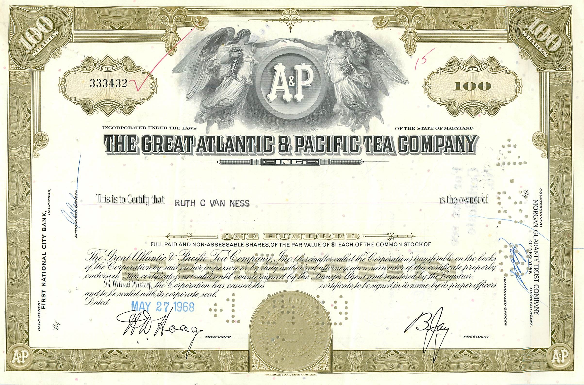 Coupon Share Action The Great Atlantic & Pacific Tea Company Ange Angel Femme