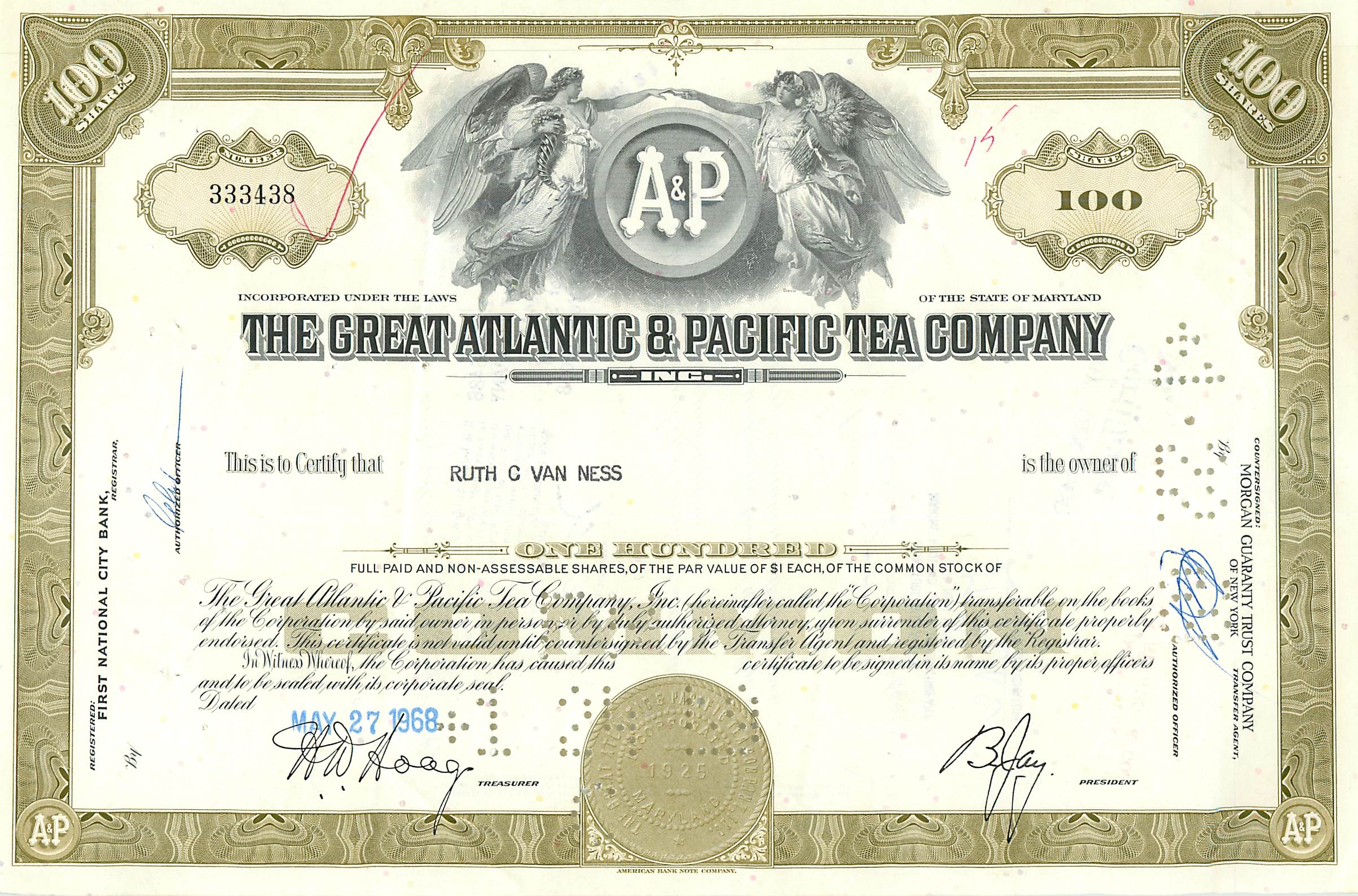 Coupon Share Action The Great Atlantic & Pacific Tea Company Ange Angel Femme