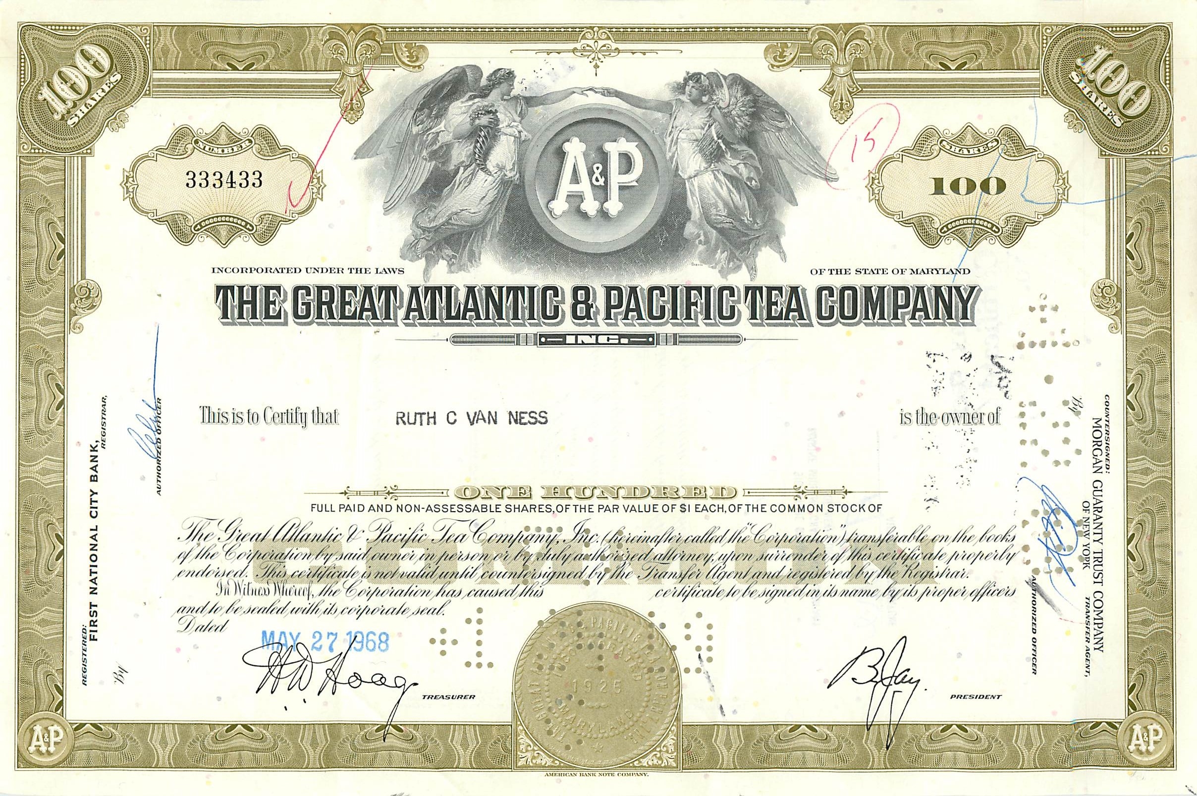 Coupon Share Action The Great Atlantic & Pacific Tea Company Ange Angel Femme