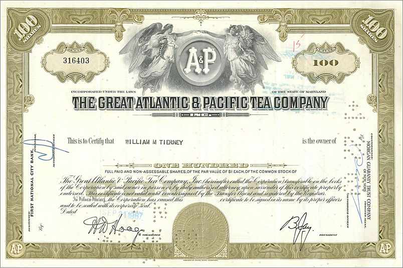 Coupon Share Action The Great Atlantic & Pacific Tea Company Ange Angel Femme