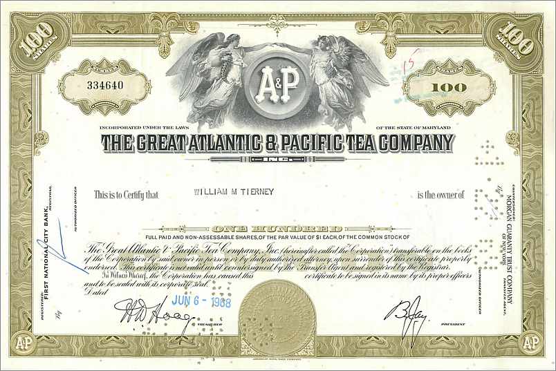 Coupon Share Action The Great Atlantic & Pacific Tea Company Ange Angel Femme
