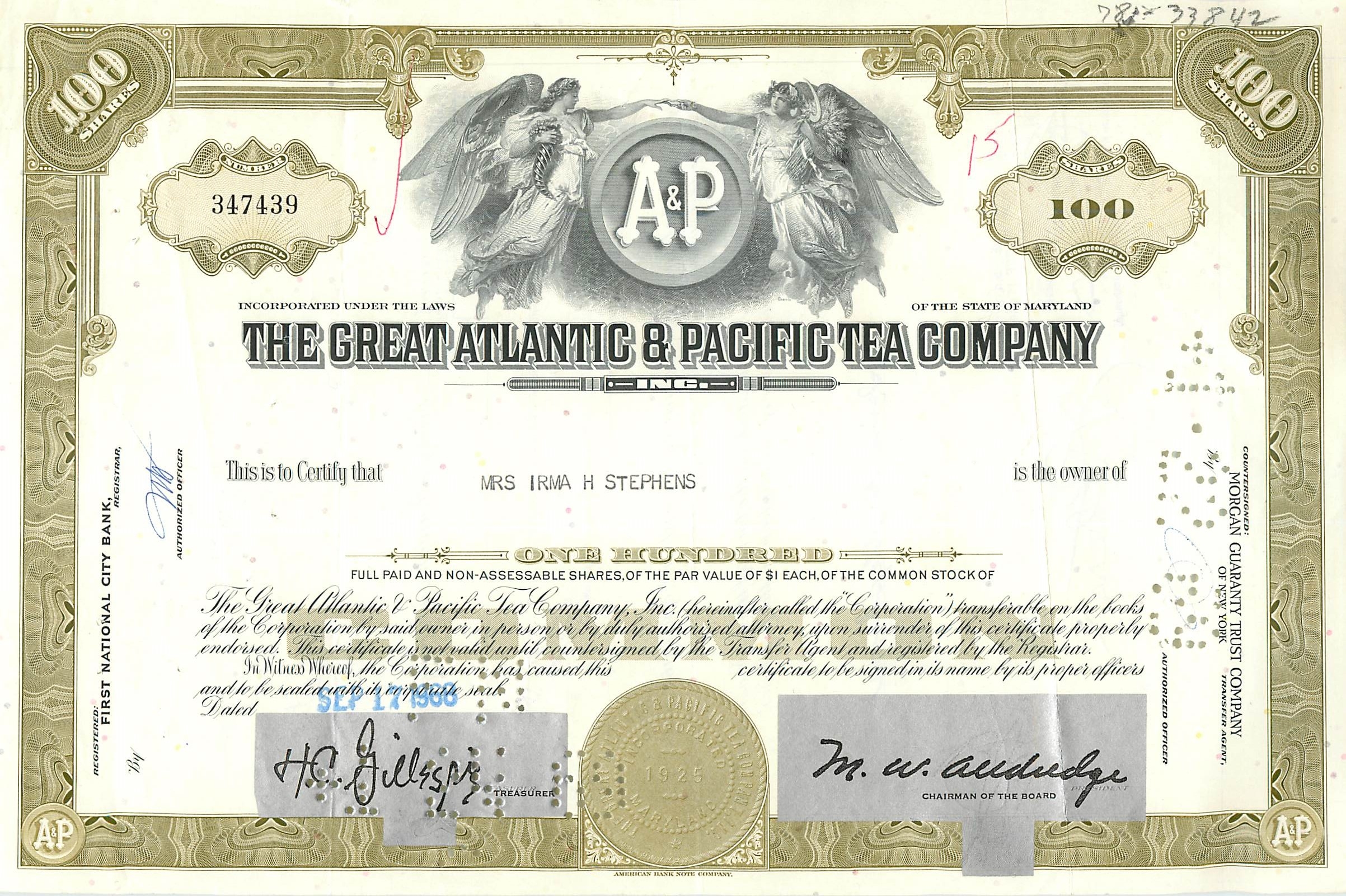 Coupon Share Action The Great Atlantic & Pacific Tea Company Ange Angel Femme