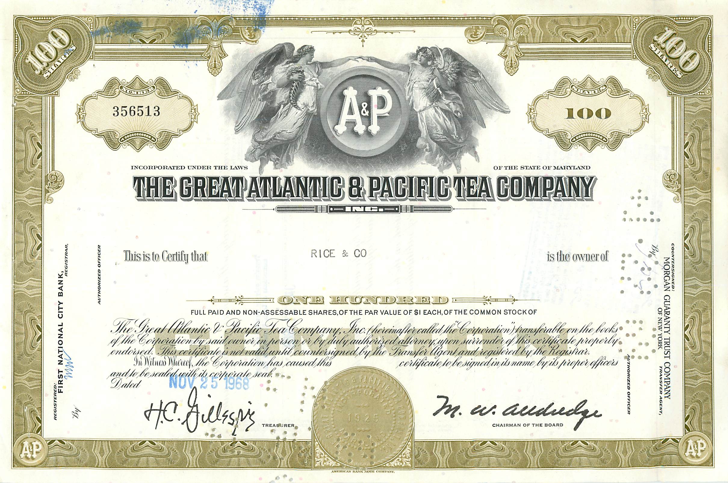 Coupon Share Action The Great Atlantic & Pacific Tea Company Ange Angel Femme