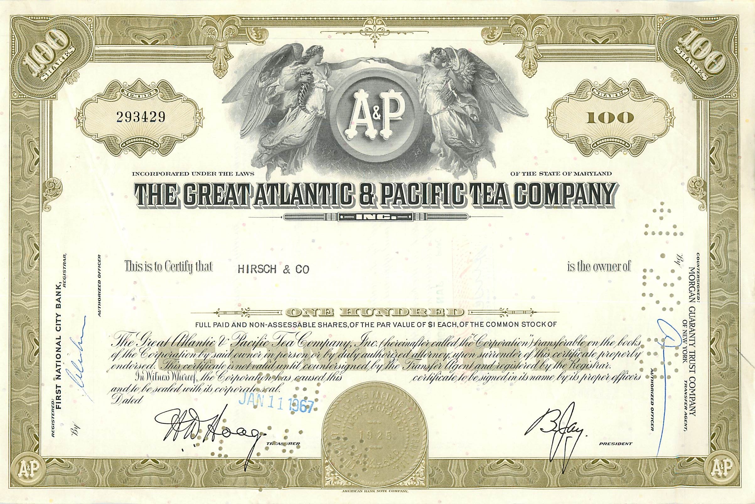 Coupon Share Action The Great Atlantic & Pacific Tea Company Ange Angel Femme
