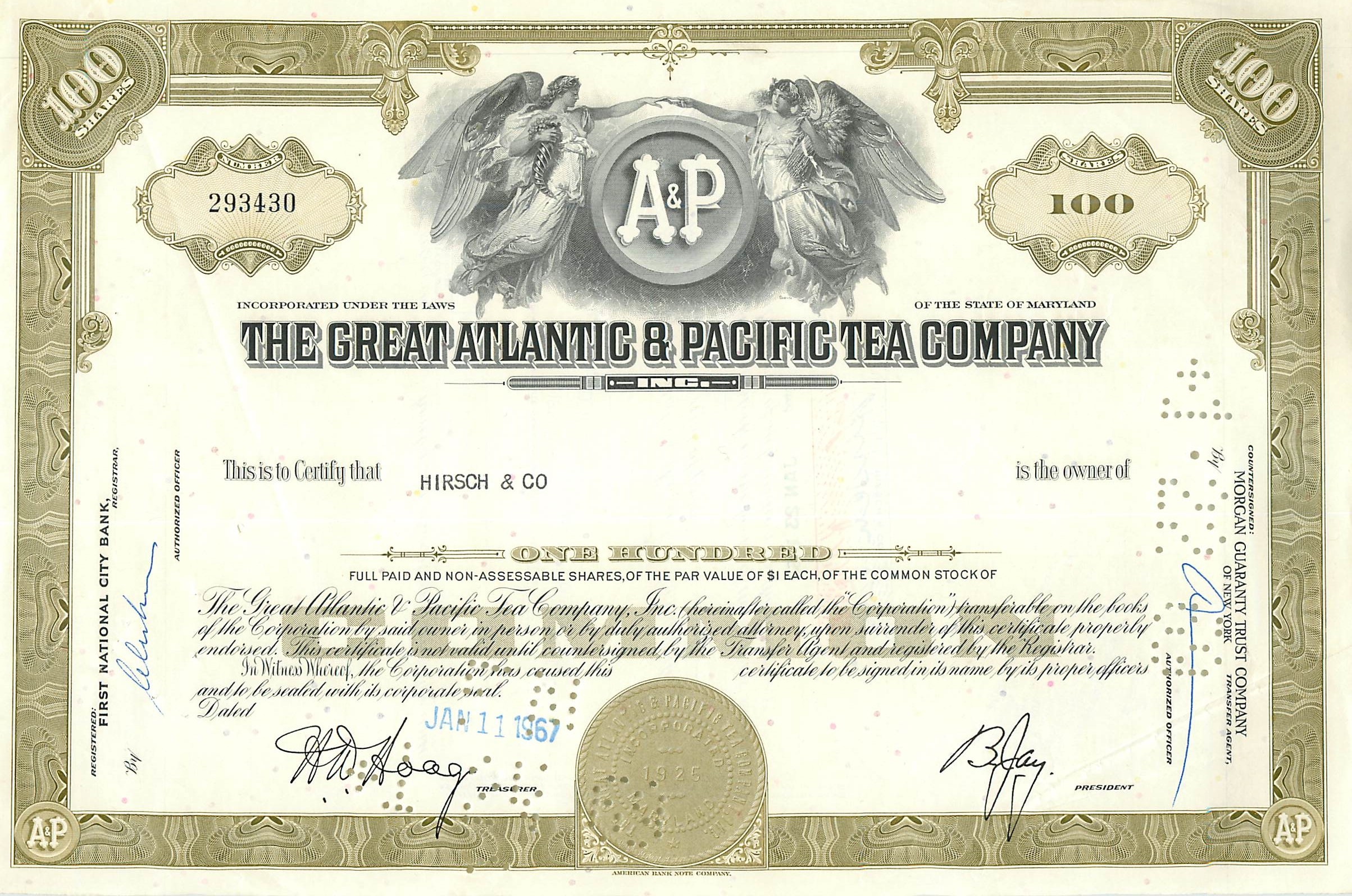 Coupon Share Action The Great Atlantic & Pacific Tea Company Ange Angel Femme
