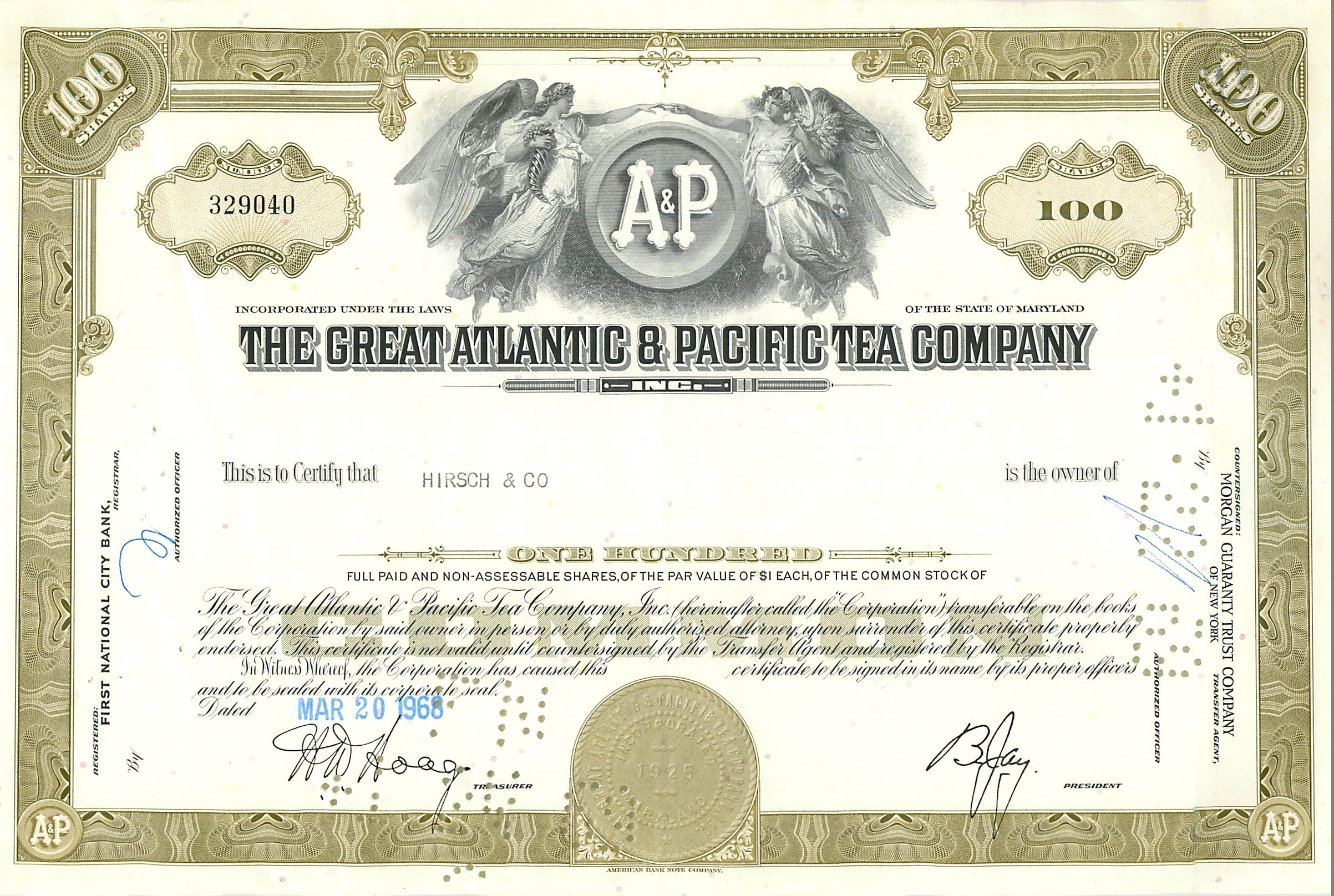 Coupon Share Action The Great Atlantic & Pacific Tea Company Ange Angel Femme