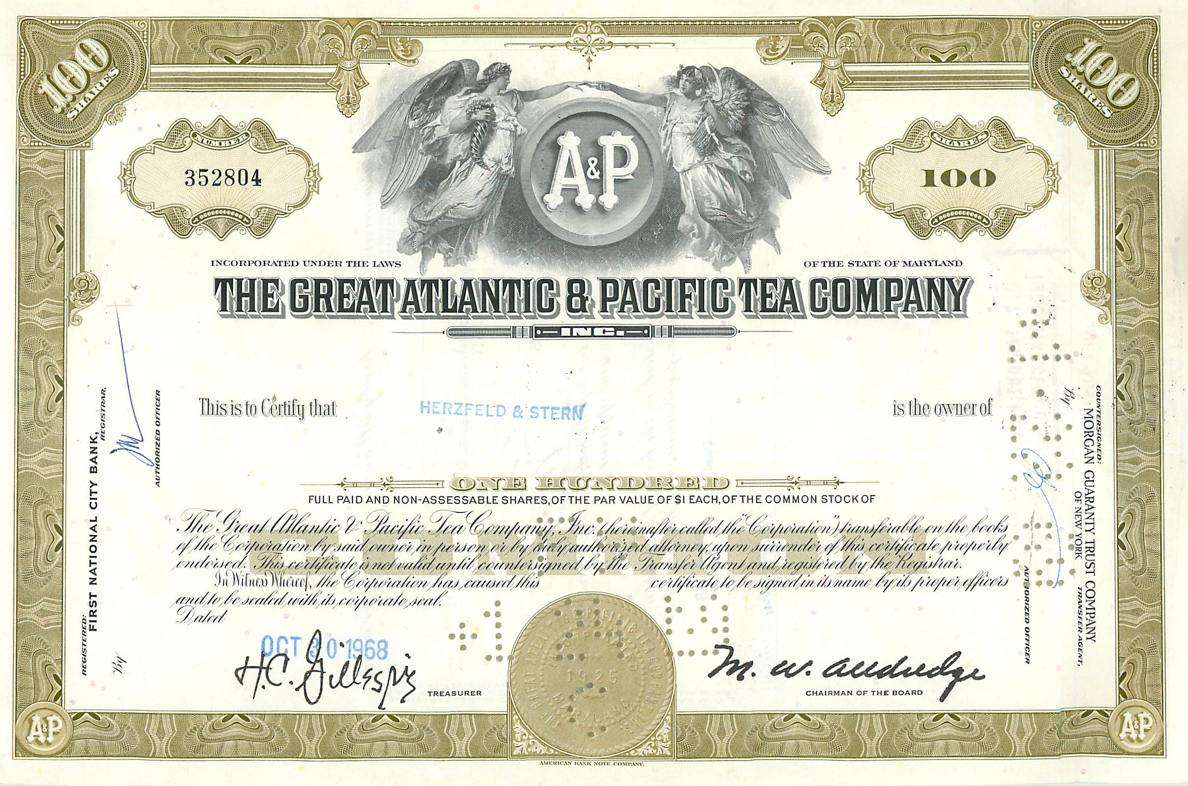 Coupon Share Action The Great Atlantic & Pacific Tea Company Ange Angel Femme