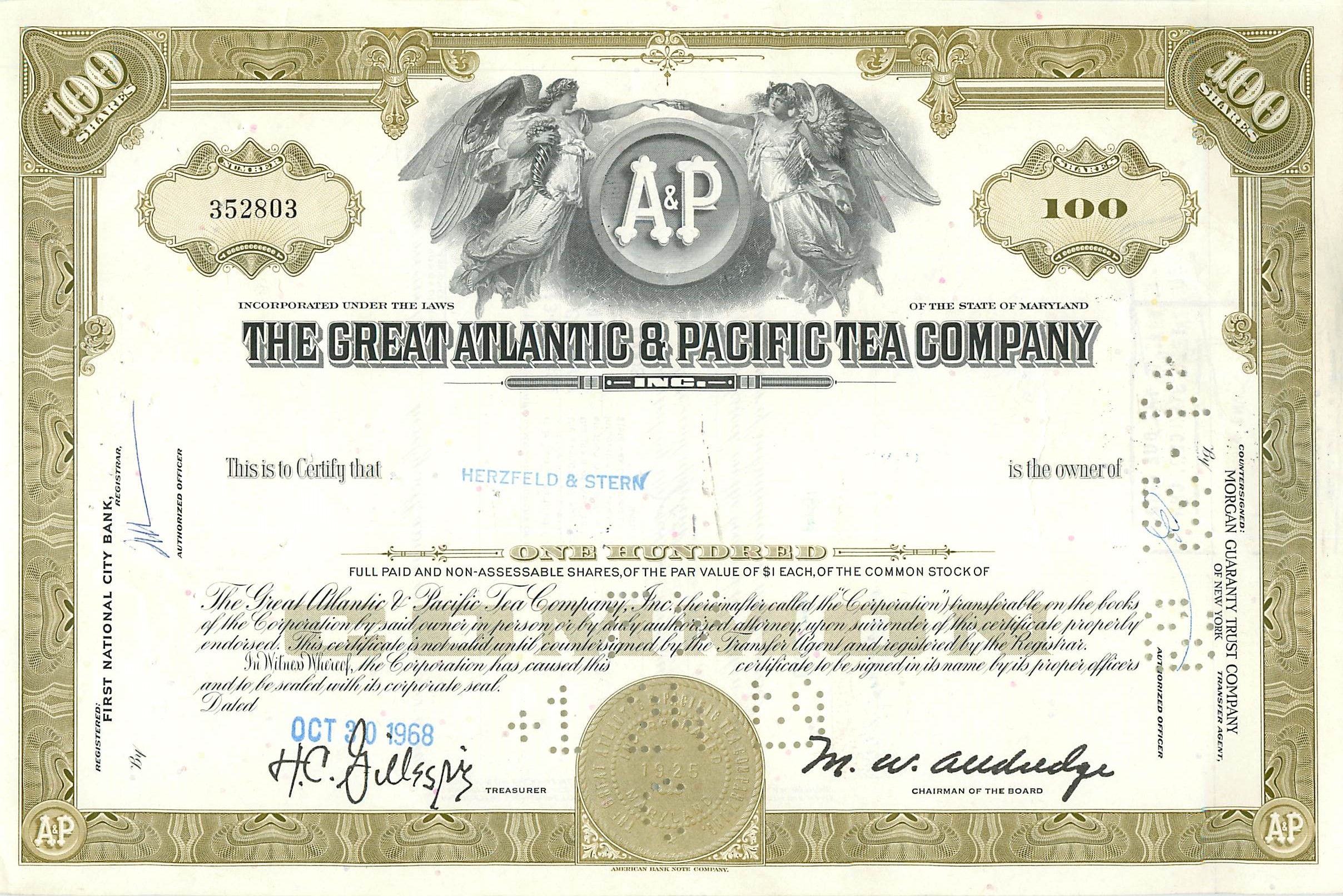 Coupon Share Action The Great Atlantic & Pacific Tea Company Ange Angel Femme
