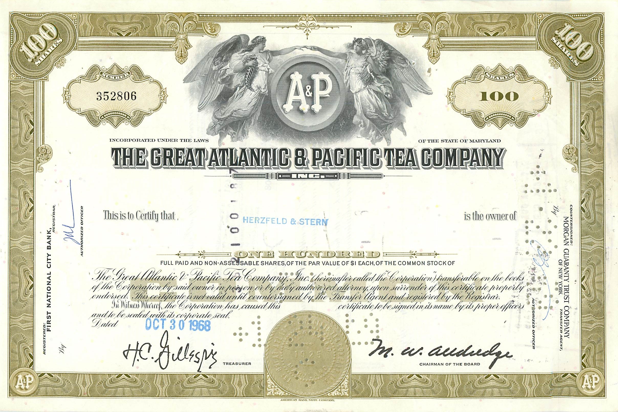 Coupon Share Action The Great Atlantic & Pacific Tea Company Ange Angel Femme