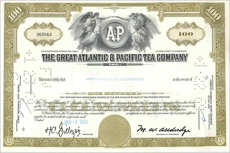 Coupon Share Action The Great Atlantic & Pacific Tea Company Ange Angel Femme