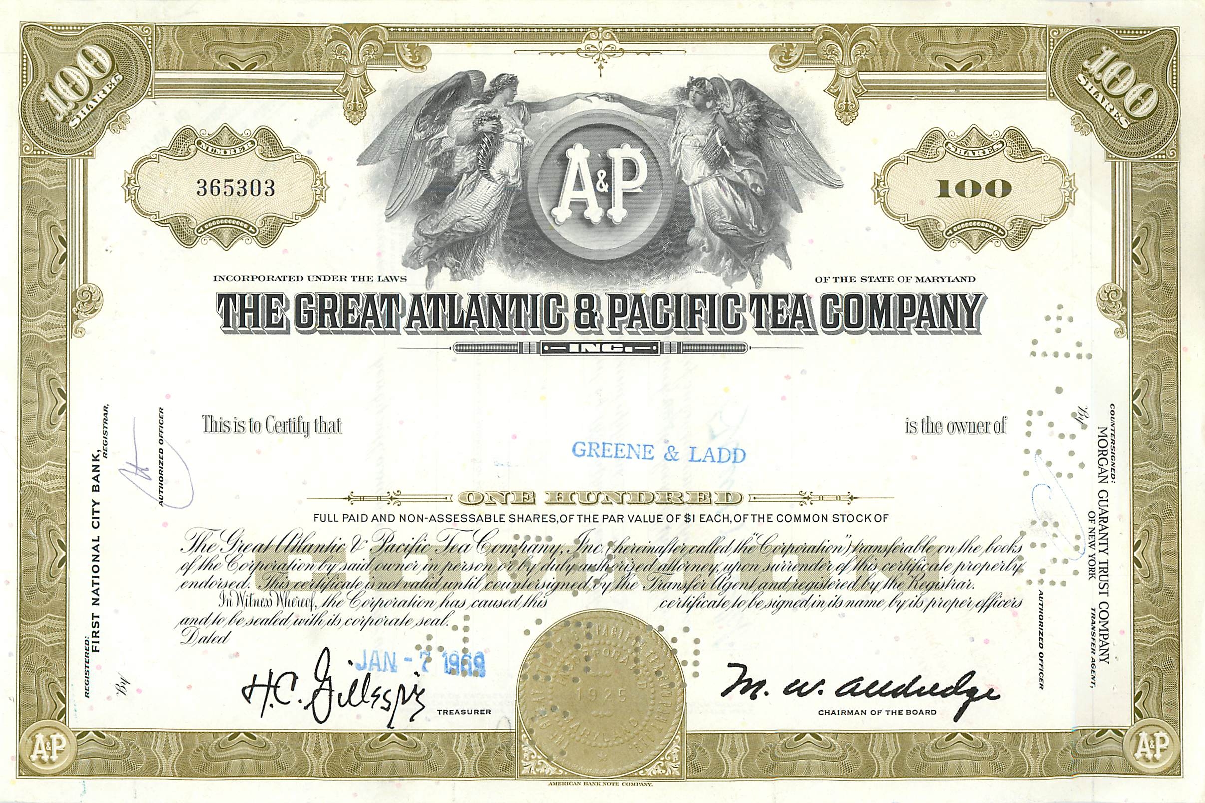 Coupon Share Action The Great Atlantic & Pacific Tea Company Ange Angel Femme