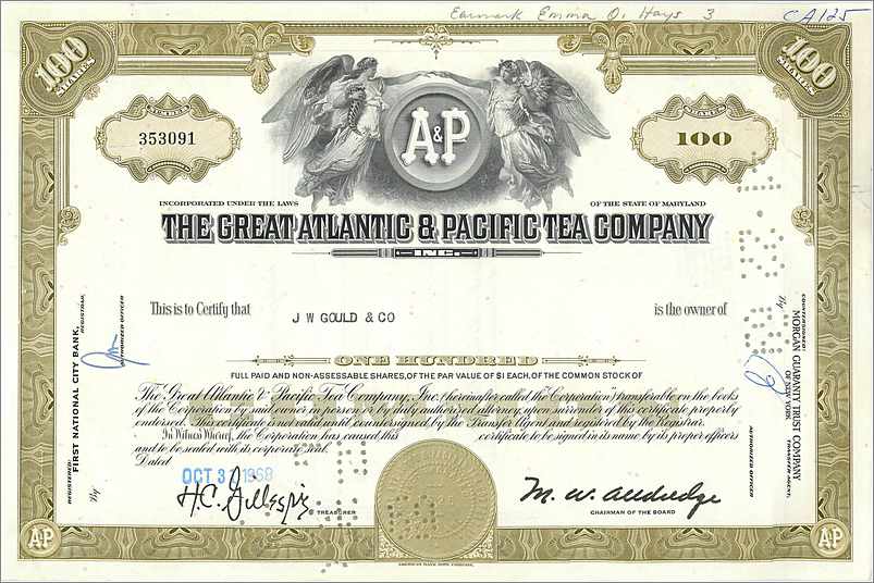 Coupon Share Action The Great Atlantic & Pacific Tea Company Ange Angel Femme
