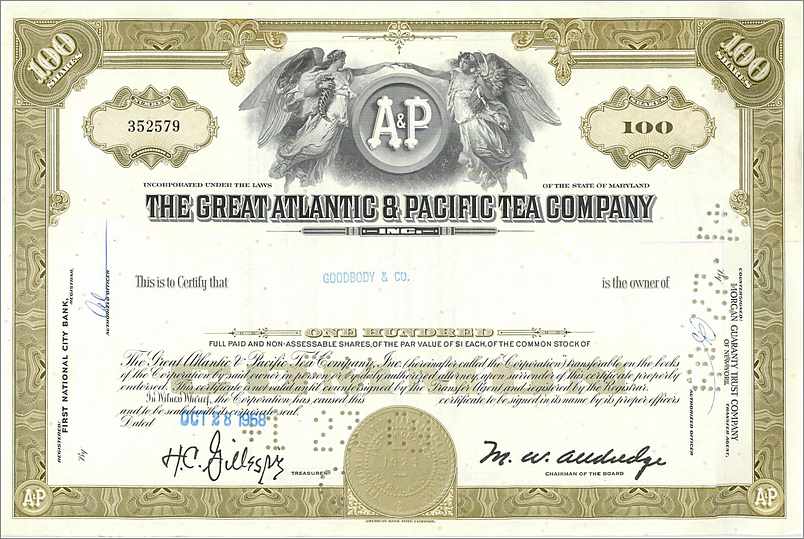 Coupon Share Action The Great Atlantic & Pacific Tea Company Ange Angel Femme