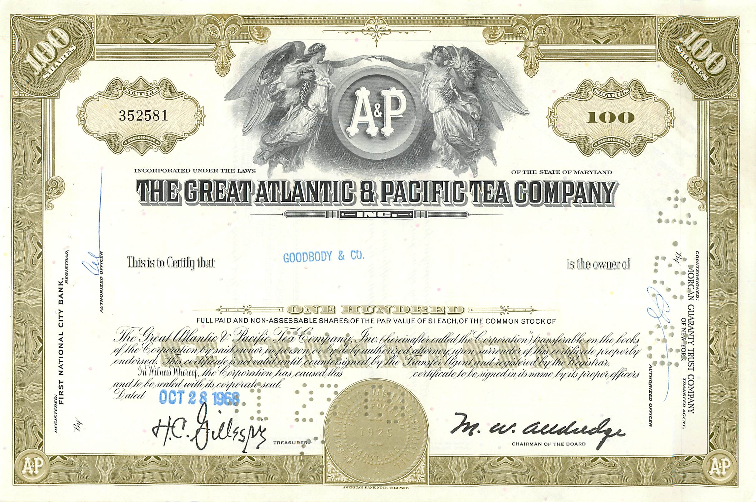 Coupon Share Action The Great Atlantic & Pacific Tea Company Ange Angel Femme