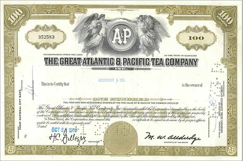 Coupon Share Action The Great Atlantic & Pacific Tea Company Ange Angel Femme