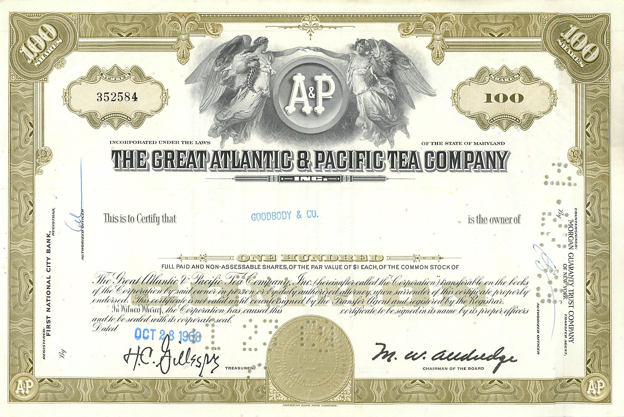 Coupon Share Action The Great Atlantic & Pacific Tea Company Ange Angel Femme