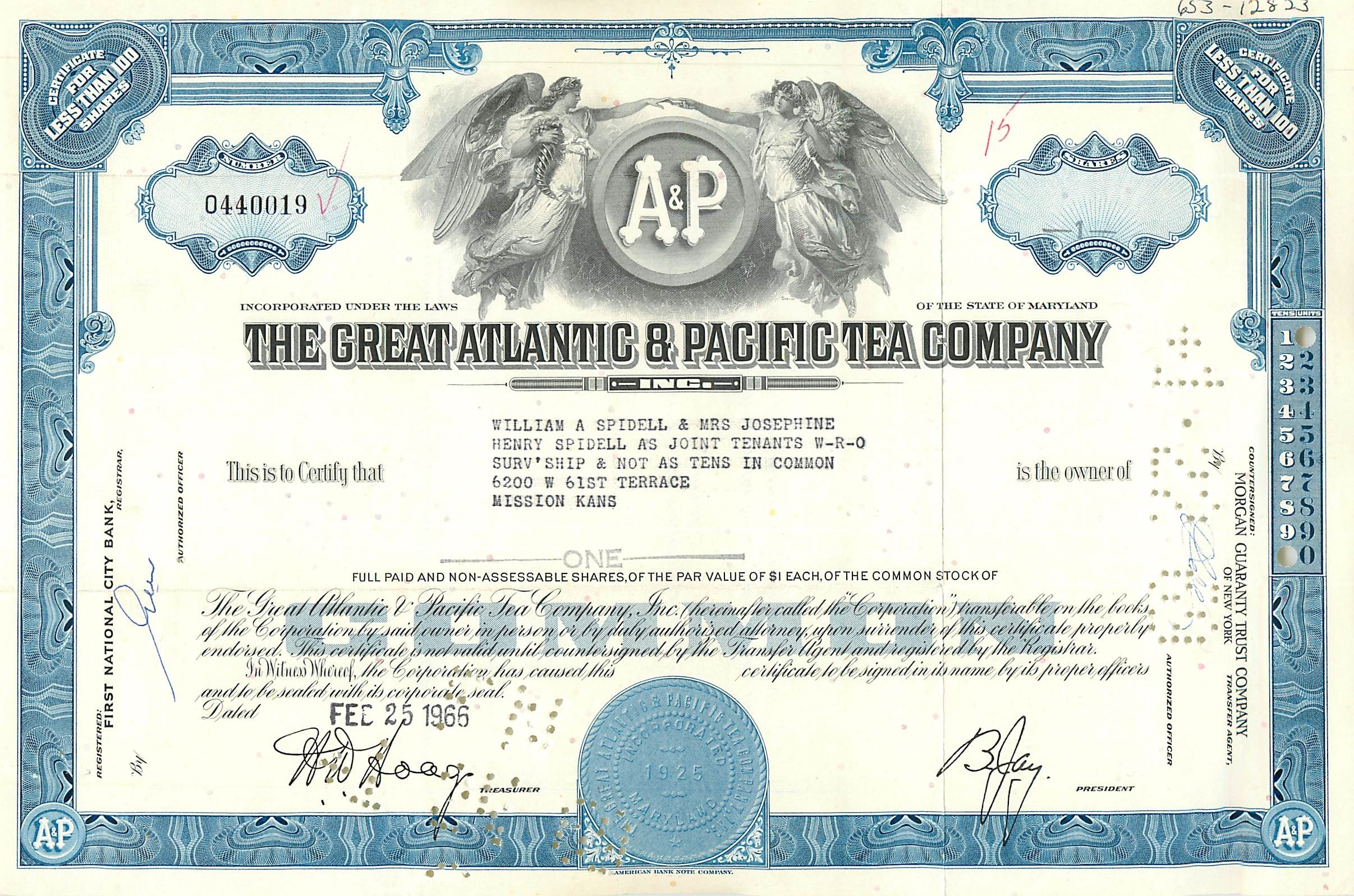 Coupon Share Action The Great Atlantic & Pacific Tea Company Ange Angel Femme